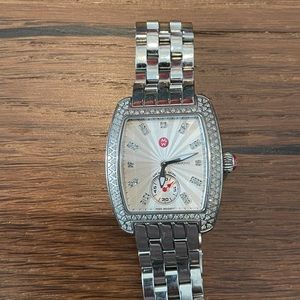 Michele Urban Mini Watch with Diamonds